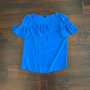Ann Taylor Vibrant Blue Blouse